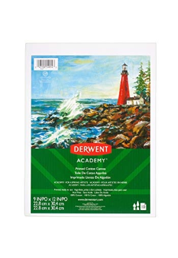 Bloco Pintura Telado 22,8x30,4 C/10 301841 Derwent